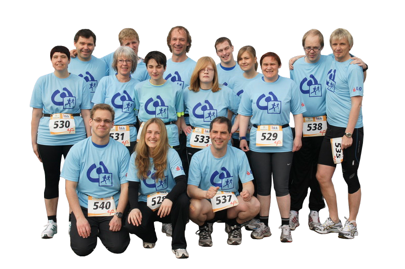 Laufshirt des Lauftreffs Lebenshilfe Delmenhorst